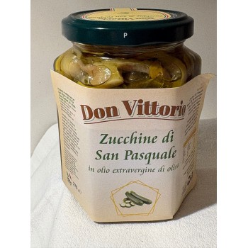 Zucchine di San Pasquale in olio extravergine di oliva
