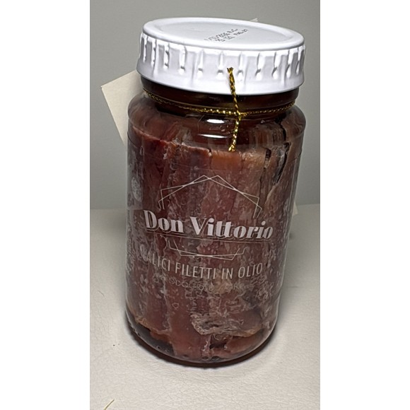 Alici filetti in olio extravergine di oliva