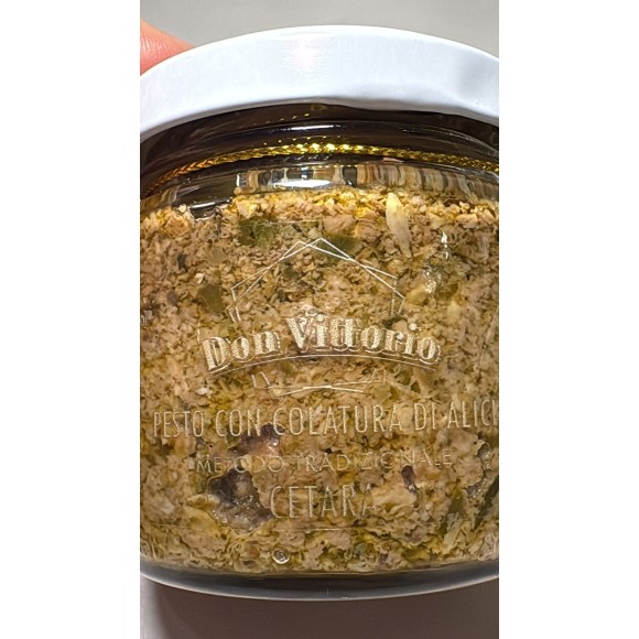 Pesto con colatura di alici